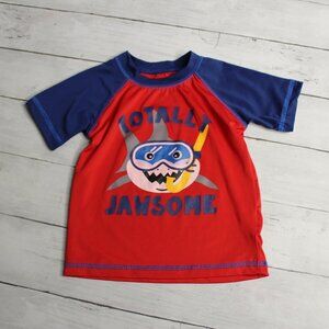 Swiggles Baby Boy's Rashguard Swim Shirt Size 12 Months UV Protection